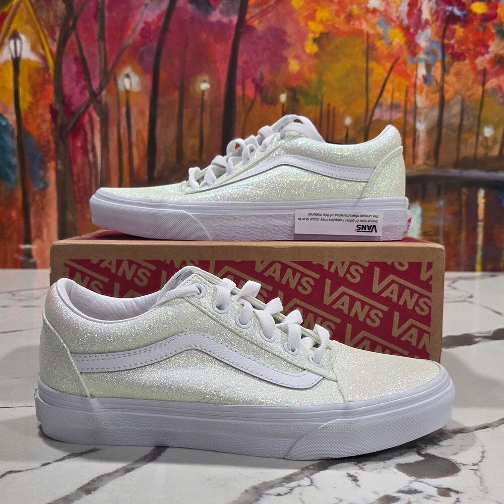 Vans Old Skool UV Glitter Pink Size 6 Women's/4.5 Youth Classic